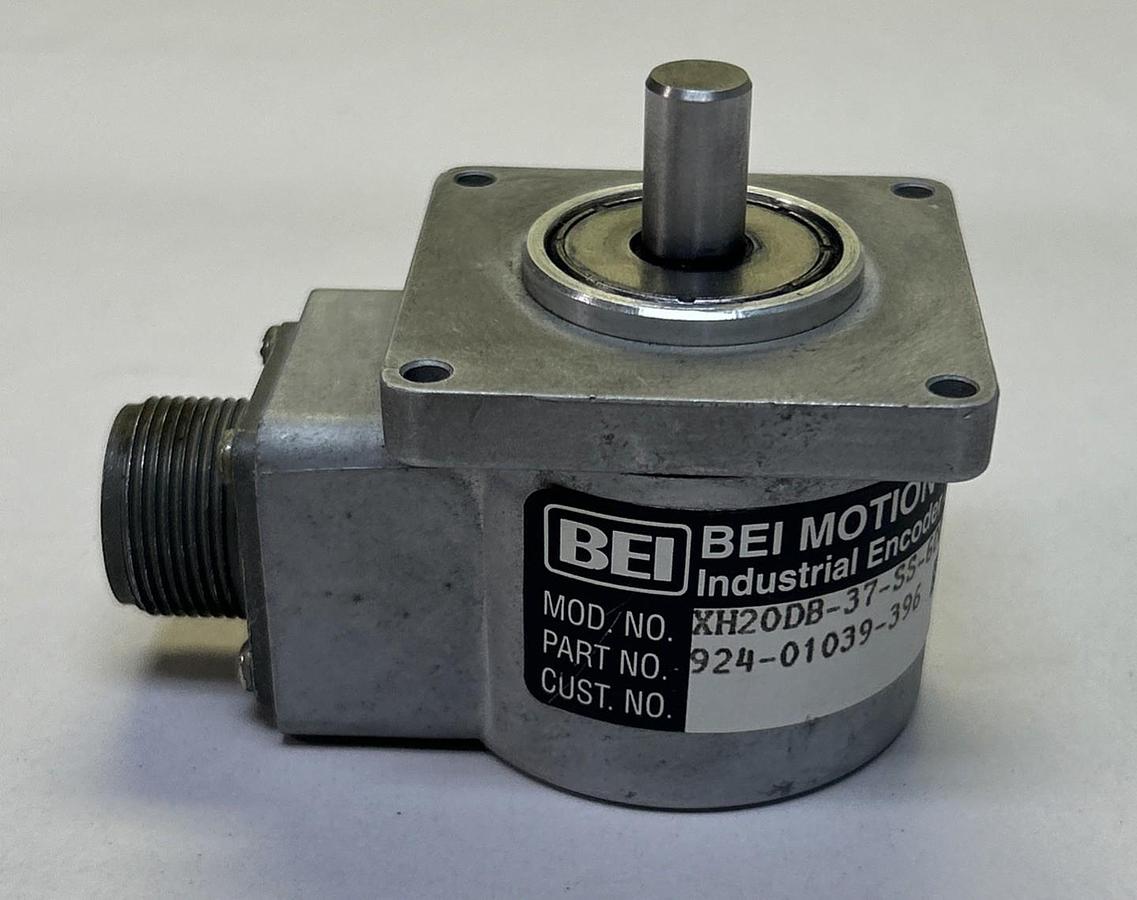Used BEI,XH20DB-37-SS-600-ABZ-3904R-SM14-54,INDUSTRIAL ENCODER