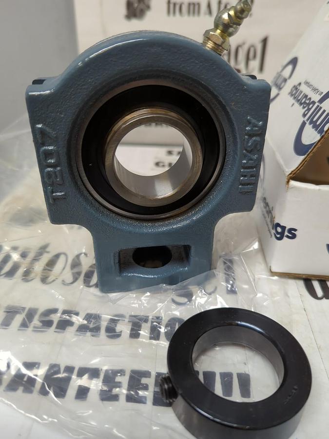 AMI BEARINGS ASAHI,KHT207,TAKE-UP BEARING 35MM BORE NOS