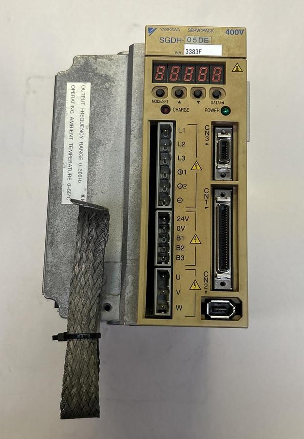 Used YASKAWA,SGDH-05DE,SERVOPACK SERVO DRIVE .5KW