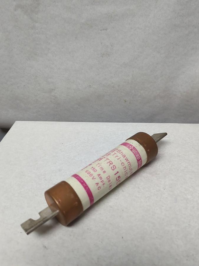 Used GOULD SHAWMUT,TRS150R,TRI-ONIC 150 AMP FUSE PRE-OWNED
