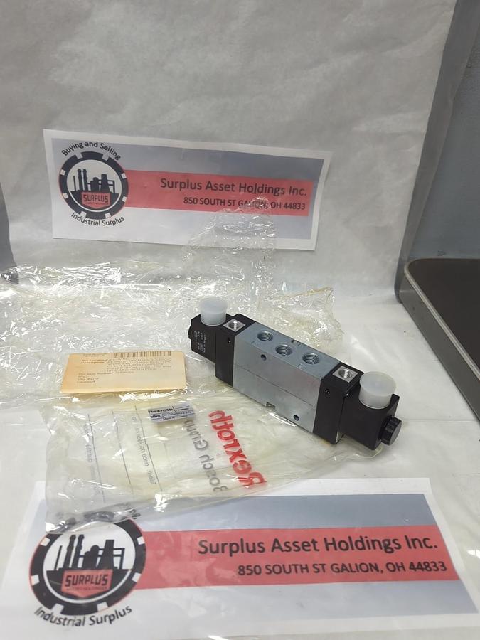 REXROTH,5776280220,SOLENOID VALVE 5-WAY 2-POS W/ ELECTRICAL CONNECTORS NOS