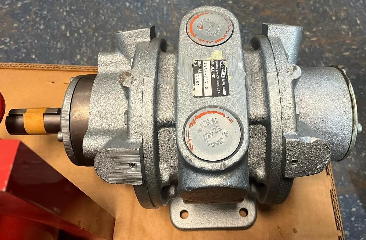 GAST,16AM-FRV-2,GEAR LUBRICATED AIR MOTOR