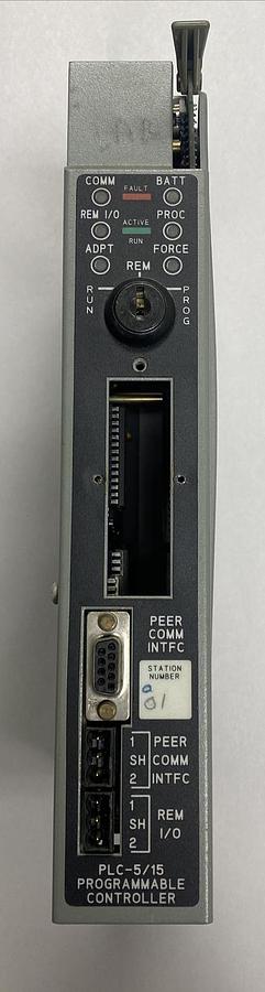 Used ALLEN BRADLEY,1785-LT,SER B PLC-5/15 PROCESSOR MODULE