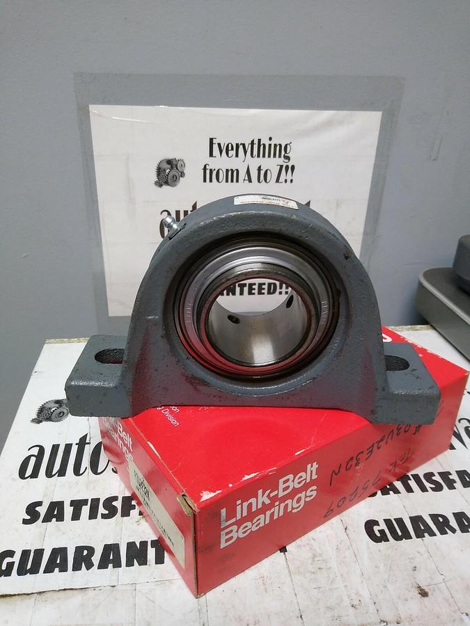 Link Belt Rexnord,P3U2E32N,Pillow Block Ball Bearing Unit 2-Bolt Base-2" Bore