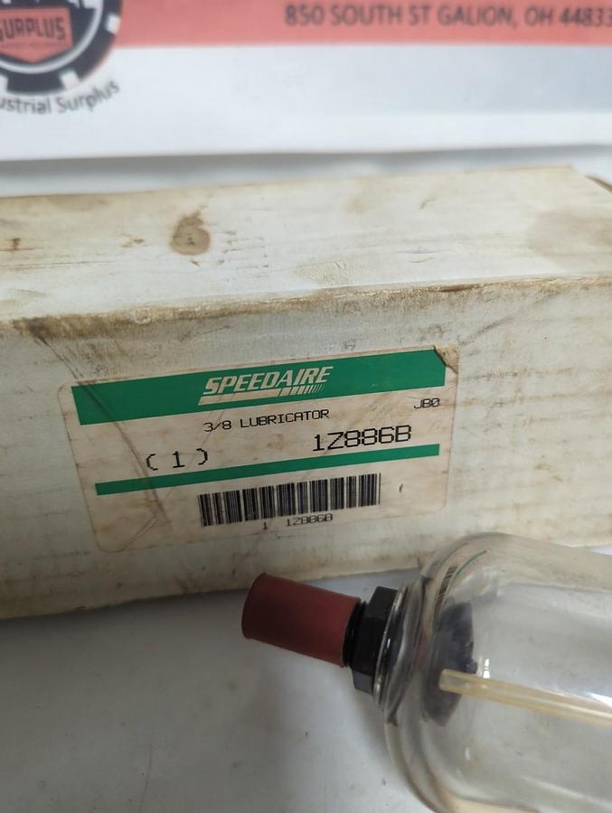 SPEEDAIRE,1Z886B,LUBRICATOR 3/8 INCH NOS