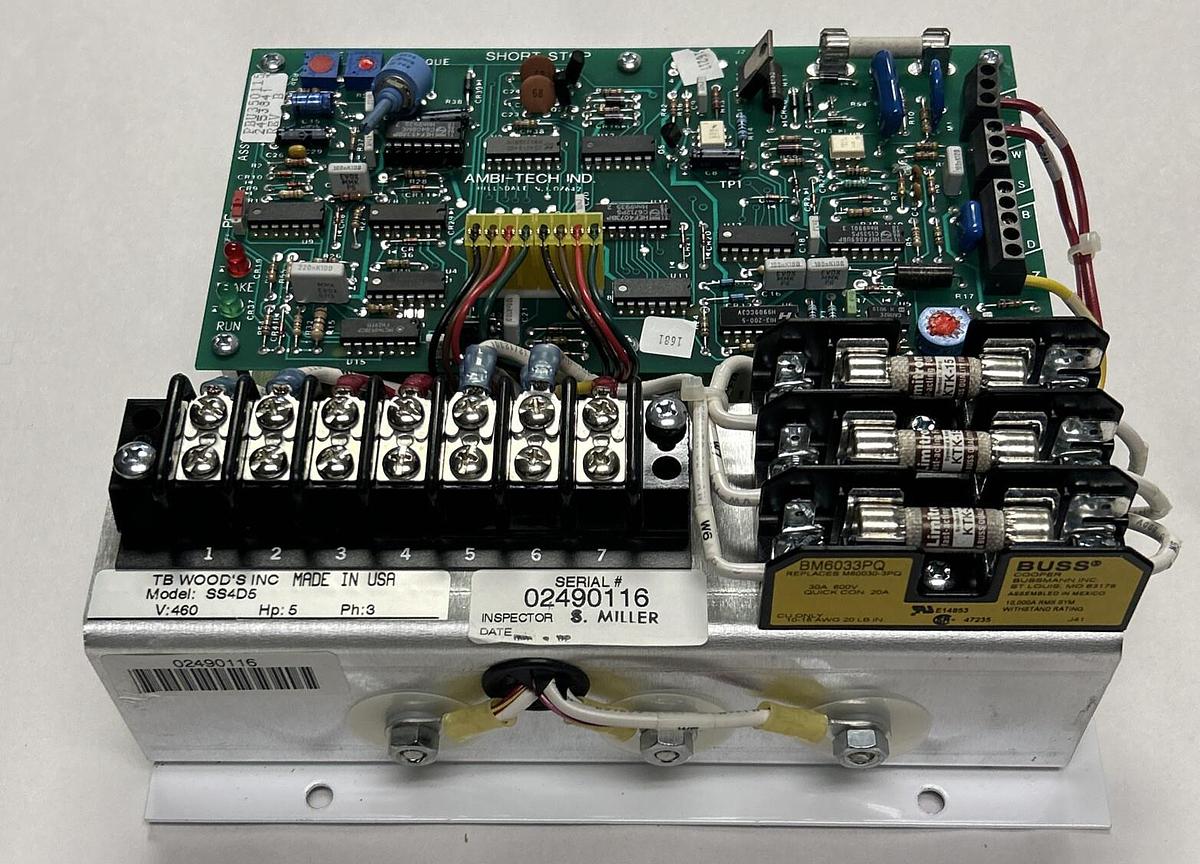 Used TB WOODS,SS4D5,SHORT-STOP MOTOR BRAKE