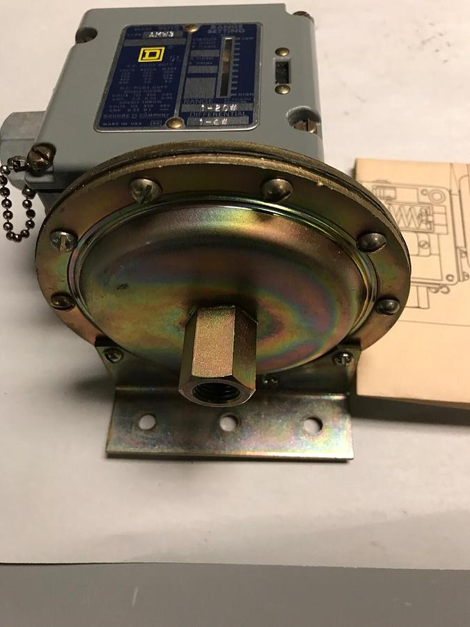 Square D,9012 AMW3,Pressure Switch