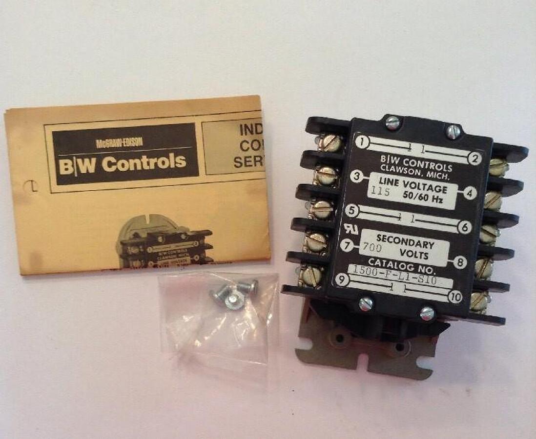 McGraw-Edison B/W Controls,1500-F-L1-S10 ,Liquid Level Control  115V 50/60 Hz