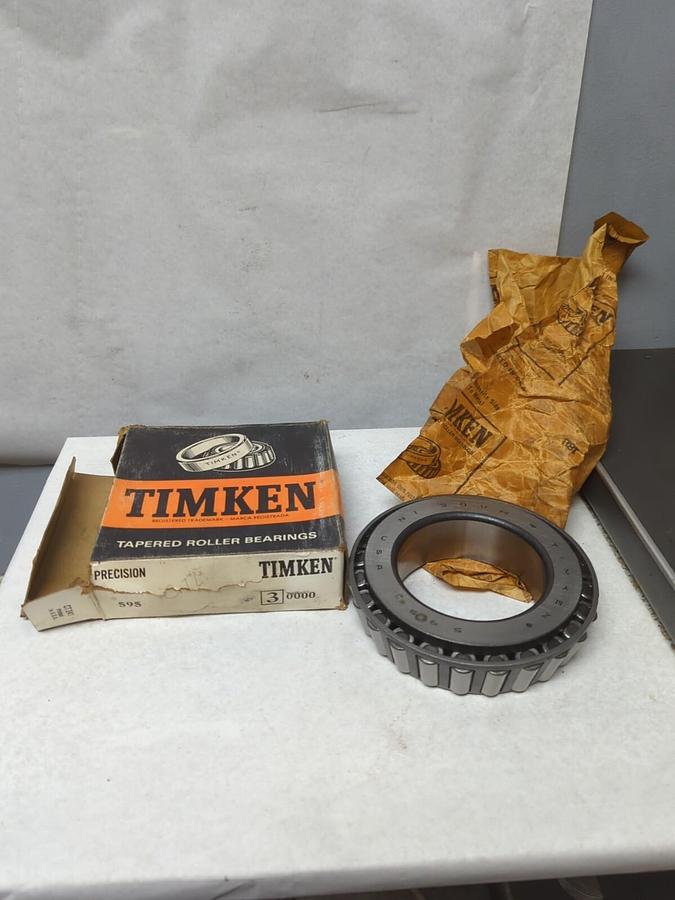 TIMKEN,595-30000,PRECISION ROLLER BEARING CONE NOS