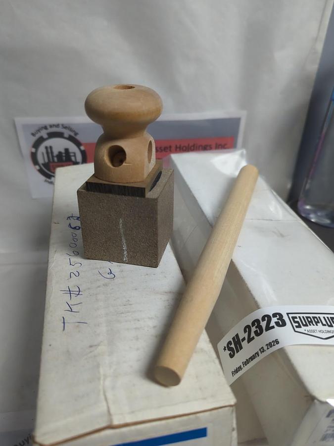 IDEAL,80-215F,RESURFACER-VERTICAL ADJ. HANDLE 2X2X2 INCH FINISHING LOT OF 4 NOS