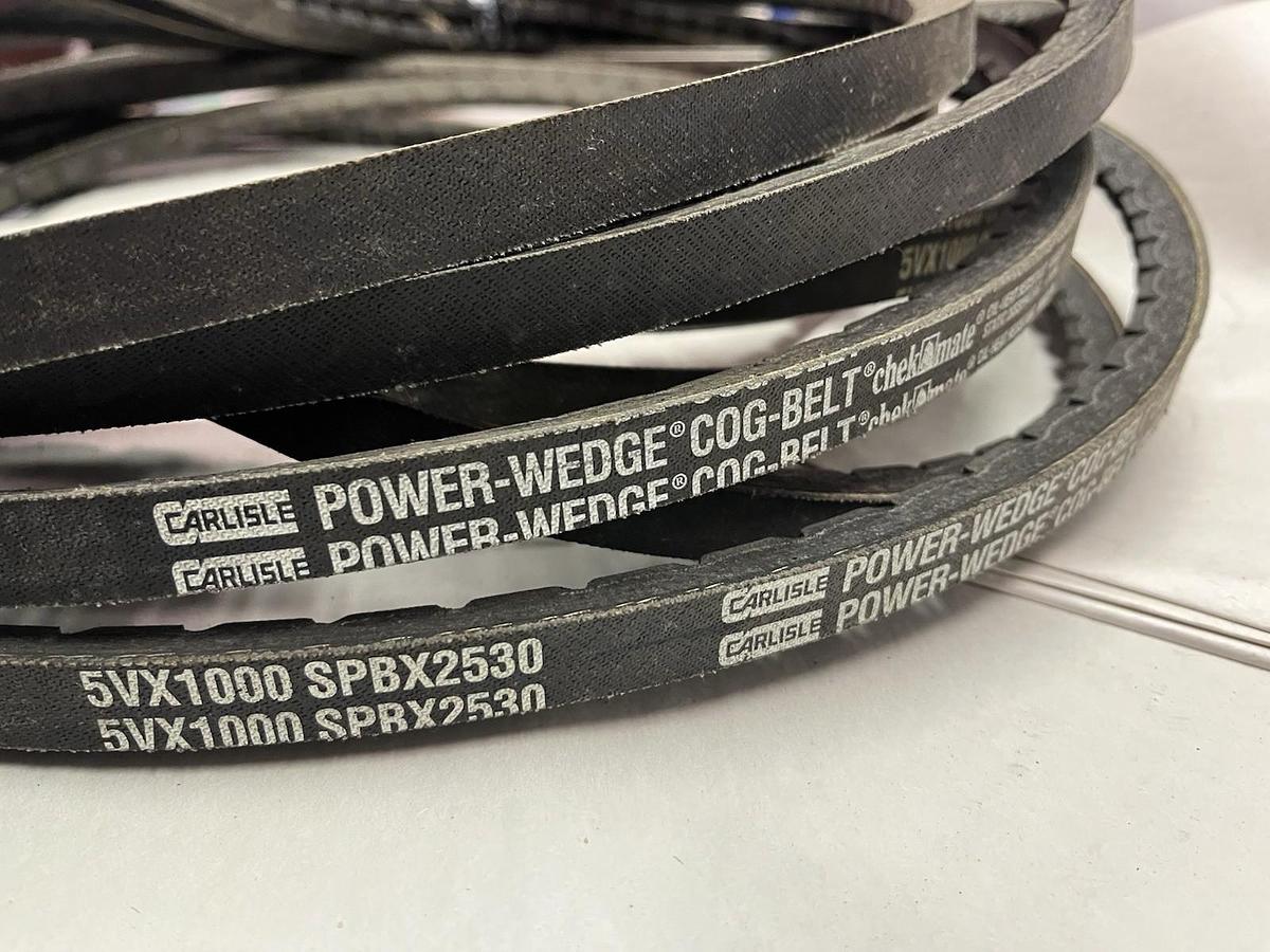 CARLISLE,5VX1000,POWER WEDGE COG SPBX22530 V-BELT LOT OF 5
