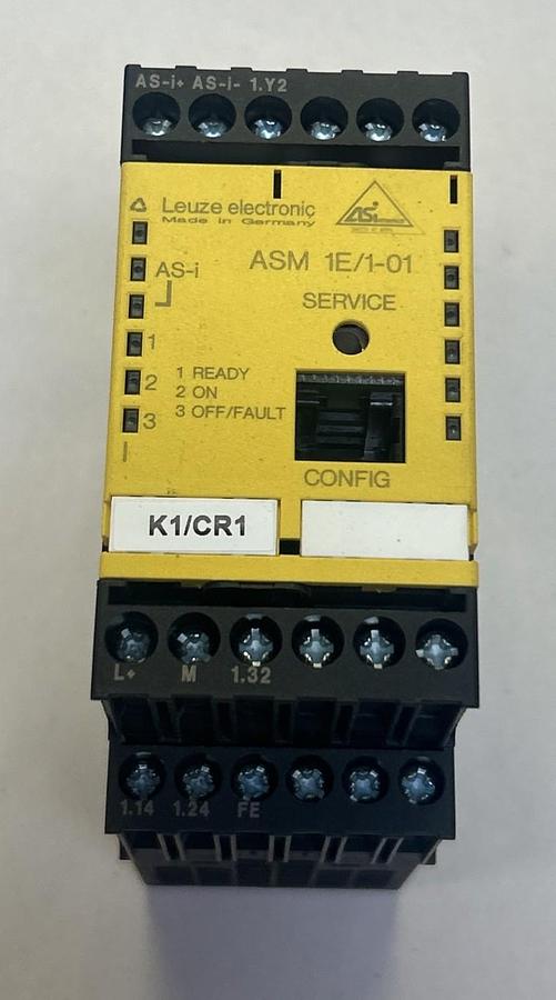 Used LEUZE,ASM1E/1-01,SAFETY MONITOR