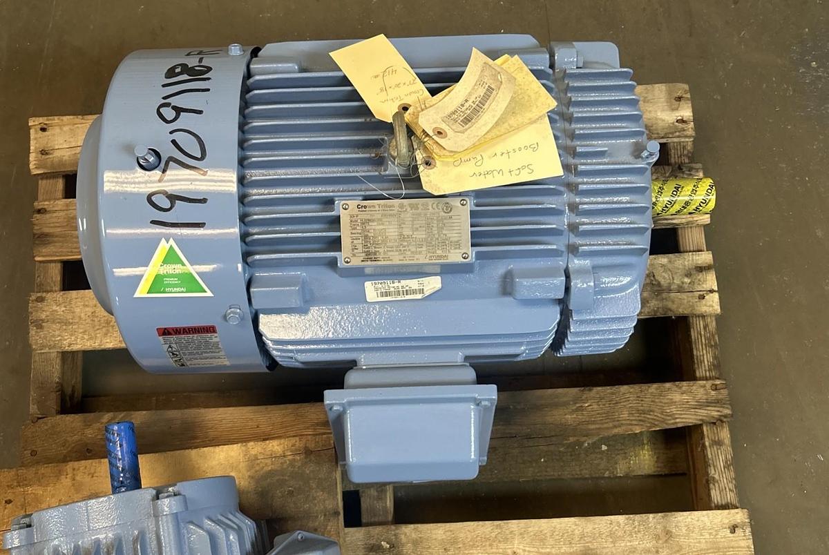 CROWN TRITON,HHI30-36-286TS,MOTOR 30HP 3560RPM 230/460V 286TS FRAME NOS