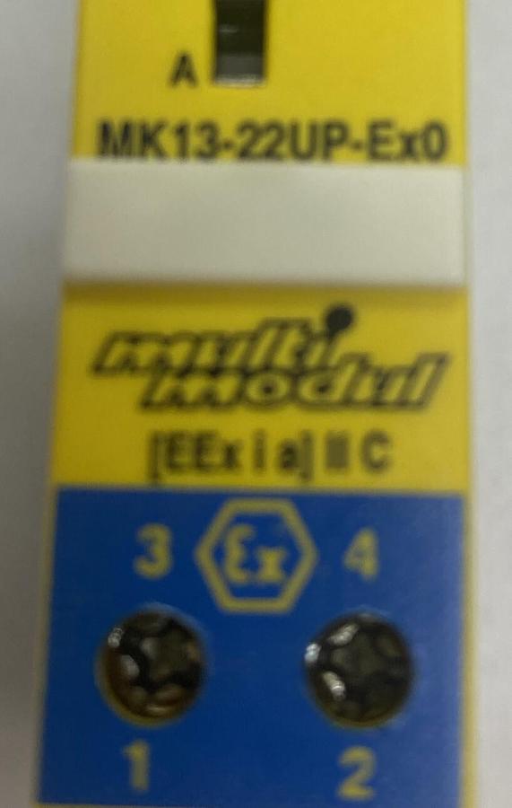 TURCK MULTI MODUL,MK13-22UP-Ex0/24VDC, SWITCHING AMPLIFIER NOS