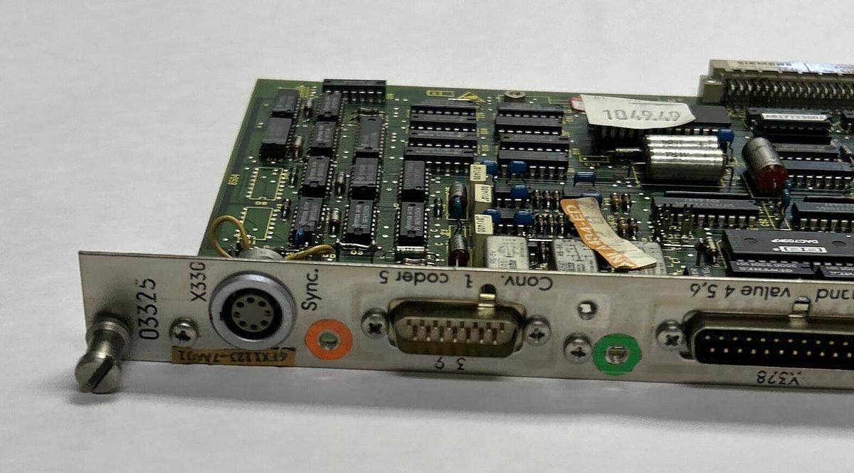 Used SIEMENS,6FX1123-7AA01,MEASURING MODULE COMMAND ENCODER