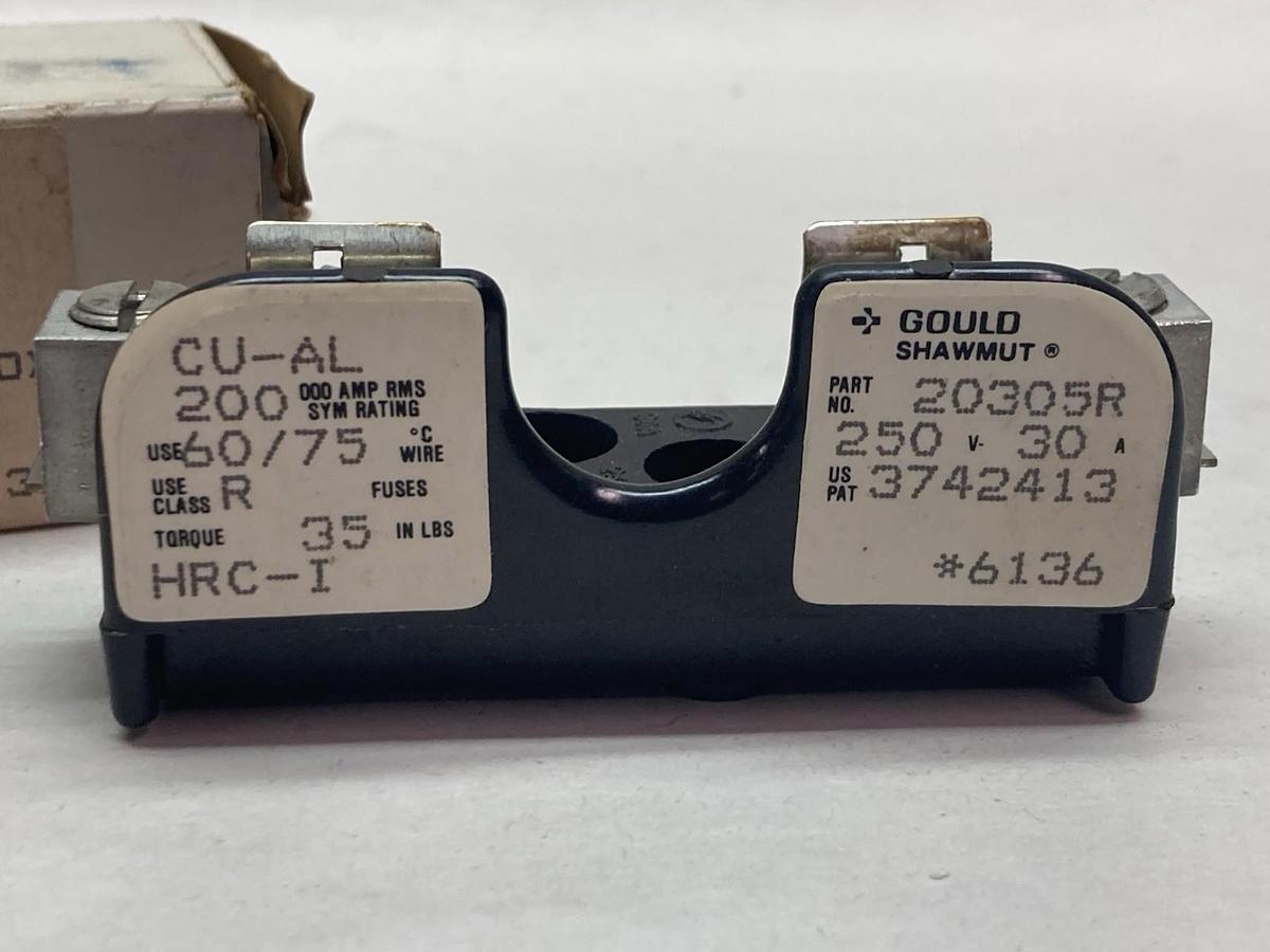 Gould Shawmut,20305R,2-Pole Fuseholder 250V 30A