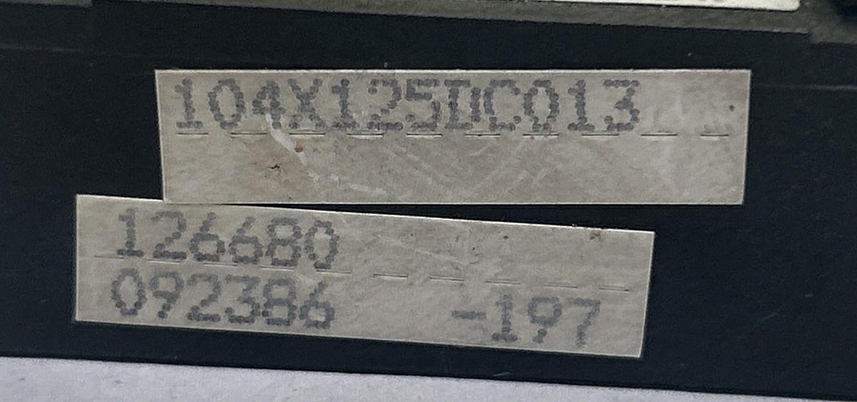 Used GENTRON,104X124DC013,POWER MODULE