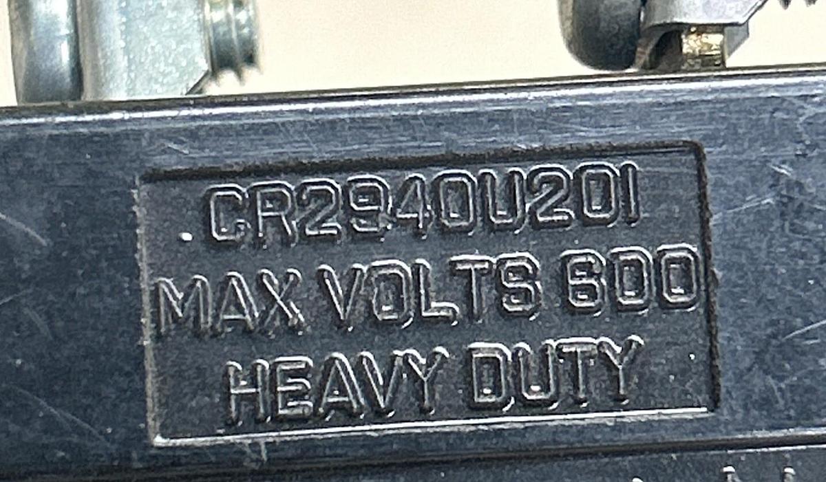 Used GENERAL ELECTRIC,CR2840U201,AUXILIARY CONTACT