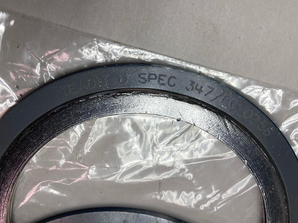 Teadit,347/FG 0256,4 Inch Spiral Round Gasket LOT OF 3