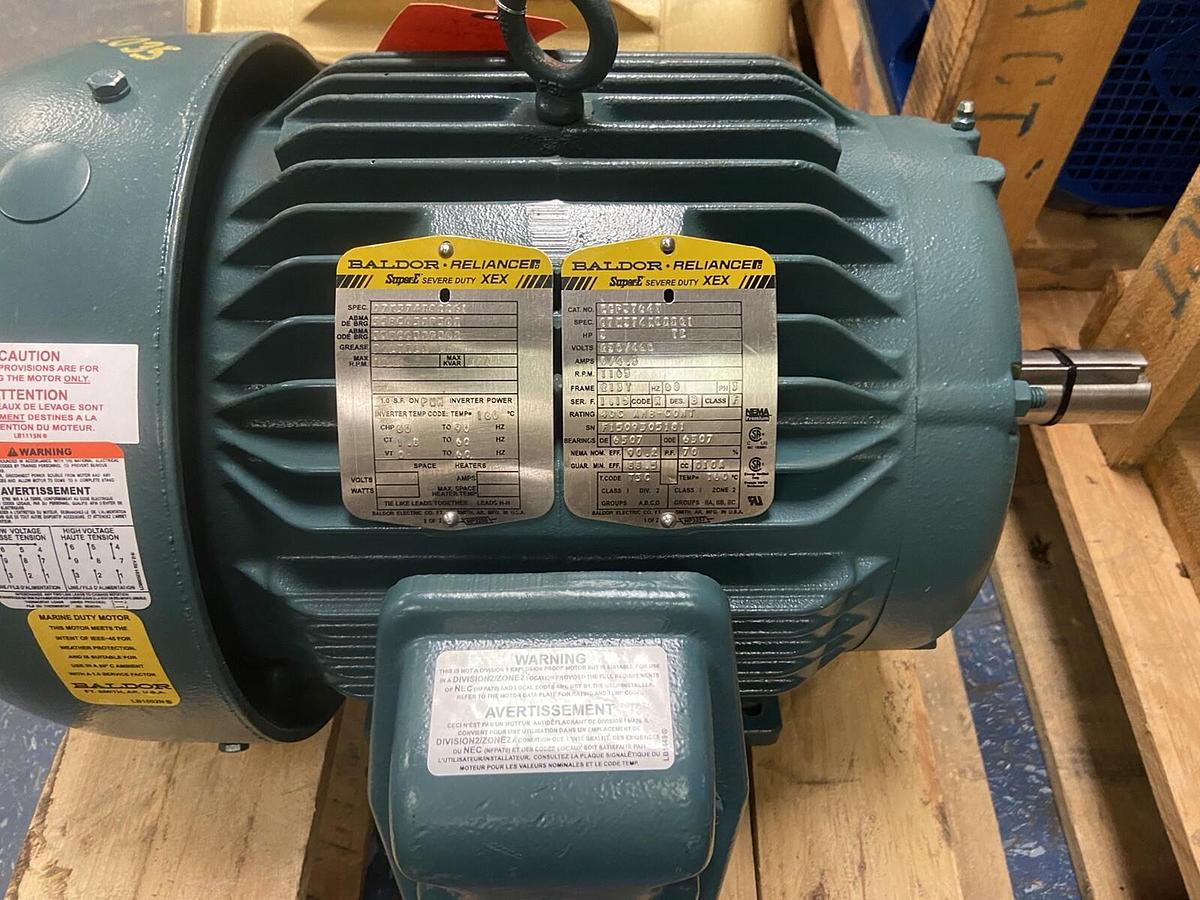 BALDOR,ECP3764T,3HP SUPER E SEVERE DUTY MOTOR 1165RPM 213T