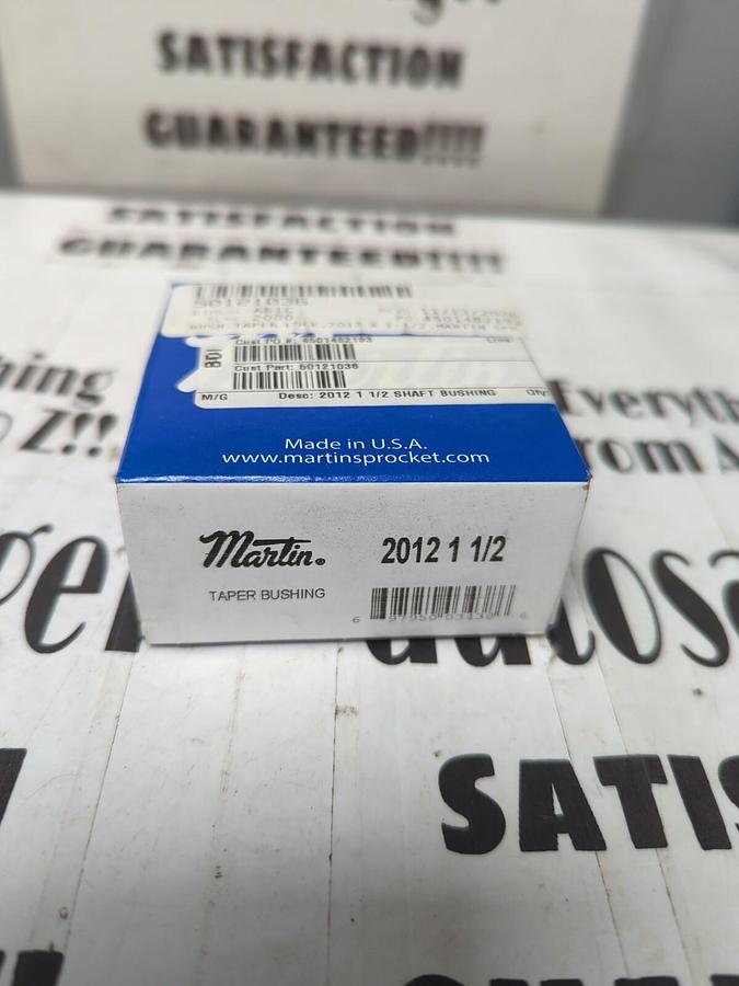 MARTIN,2012 1-1/2,TAPER BUSHING NOS