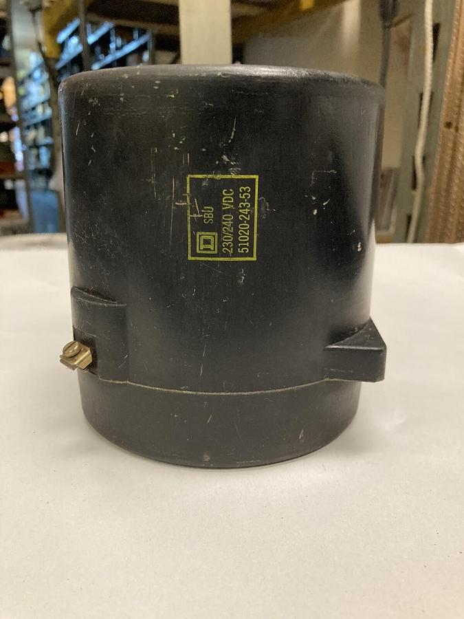 Used Square D,51020-243-53,DC Contactor Coil 230/240VDC