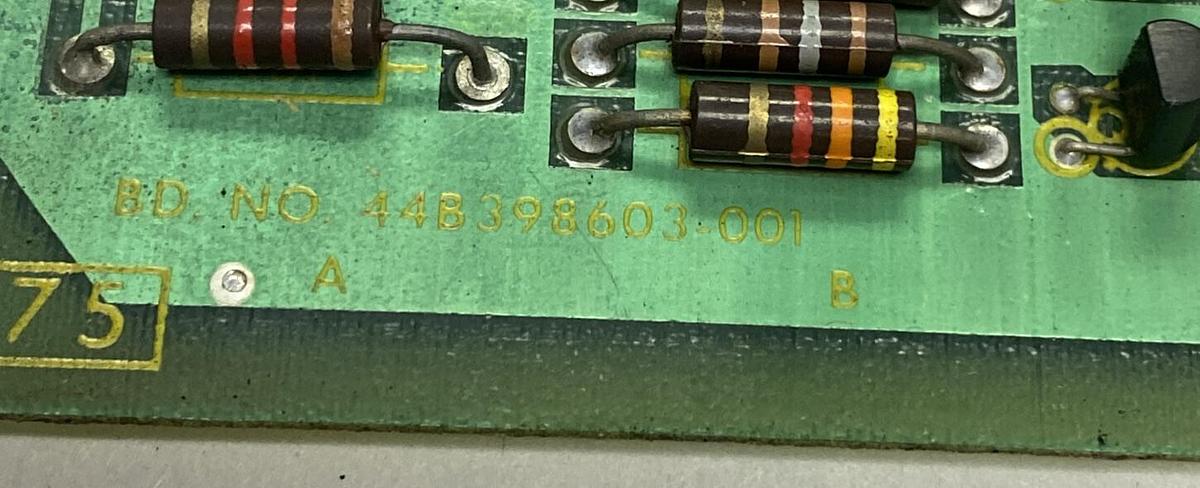 Used General Electric,44B398603-001,Control Board