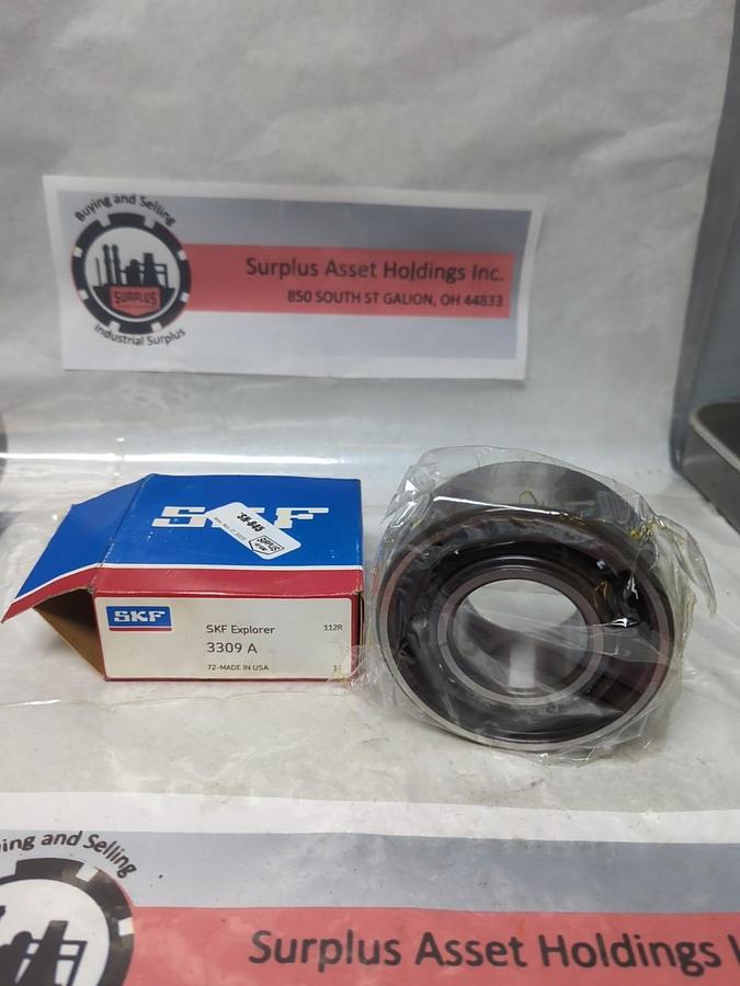 SKF,3309A,DOUBLE ROW ANGULAR CONTACT BEARING NOS