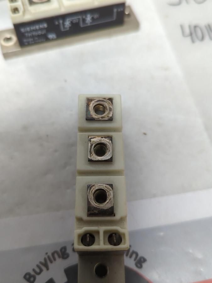 Used SIEMENS,4014-055-12,THYodul THYRISTOR MODULE POWER CUBE BLOCK LOT OF 3 PRE-OWNED