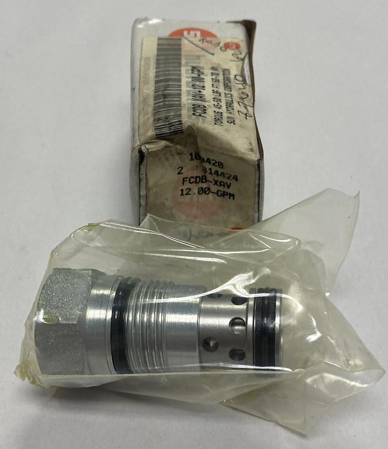 SUN HYDRAULICS,FCDBXAV 12.00-GPM,Flow Control Claridge NOS