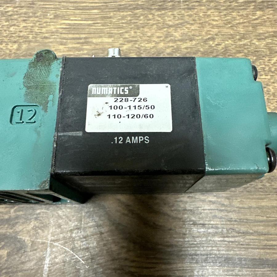 Used Numatics,I12SS6002000030,Solenoid Valve