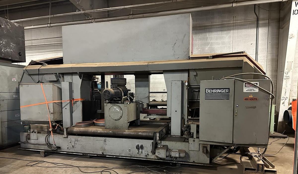 Used Behringer,HBP1080/2100,Horizontal Bandsaw
