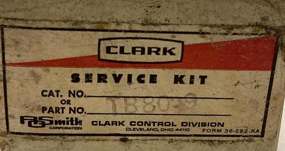 CLARK,TB80-9,COIL 208/220N NEW NO BOX