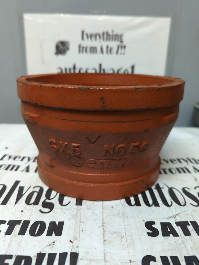 VICTAULIC,NO-50,REDUCER 6 INCH X 5 INCH NOS