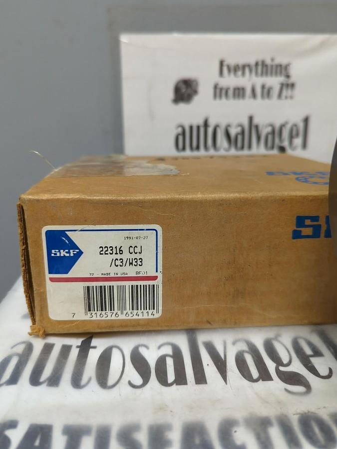 SKF,22316 CCJ/C3/W33,SPHERICAL ROLLER BEARING NOS