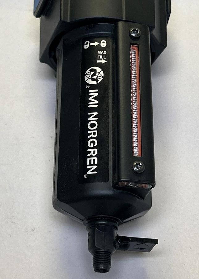 Used NORGREN,L74C-3AP-QDN,LUBRICATOR 3/8INCH NPT