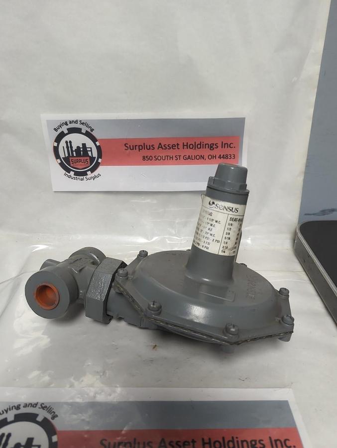 SENSUS,143-00,GAS REGULATOR BLACK SPRING 2-6PSI NOS