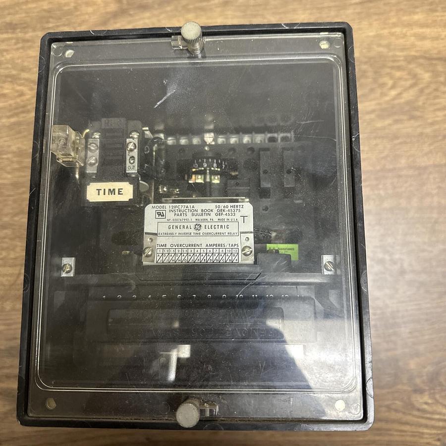 Used GE,12IFC77A1A,Inverse Time Overcurrent Relay