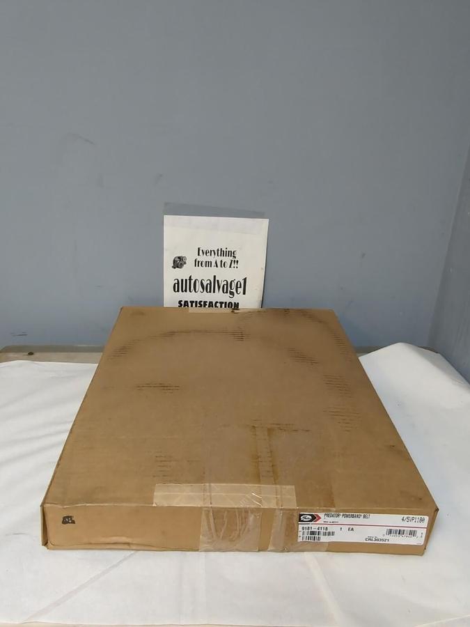 GATES,4/5VP1180,PREDATOR POWERBAND BELT 5 SECTION 4 BAND NOS