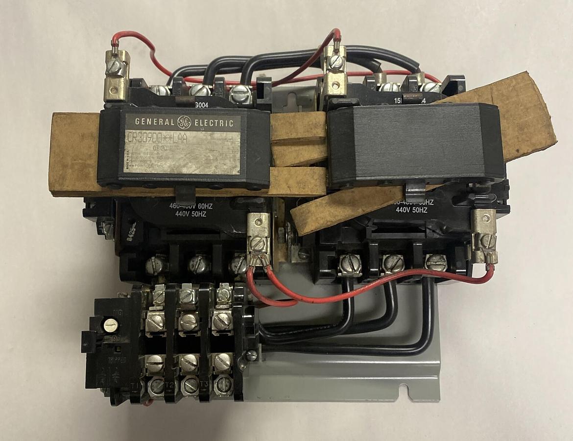 GENERAL ELECTRIC,CR309D0**LAA,STARTER 45A 600V NOS