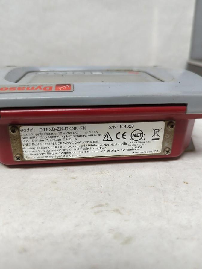 Used DYNASONICS,DTFXB-ZN-DKNN-FN,FLOW METER TFX ULTRA PREOWNED