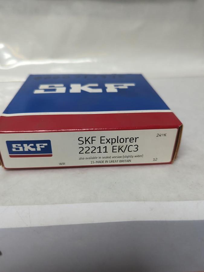 SKF,22211 EK/C3,SPHERICAL ROLLER BEARING NOS