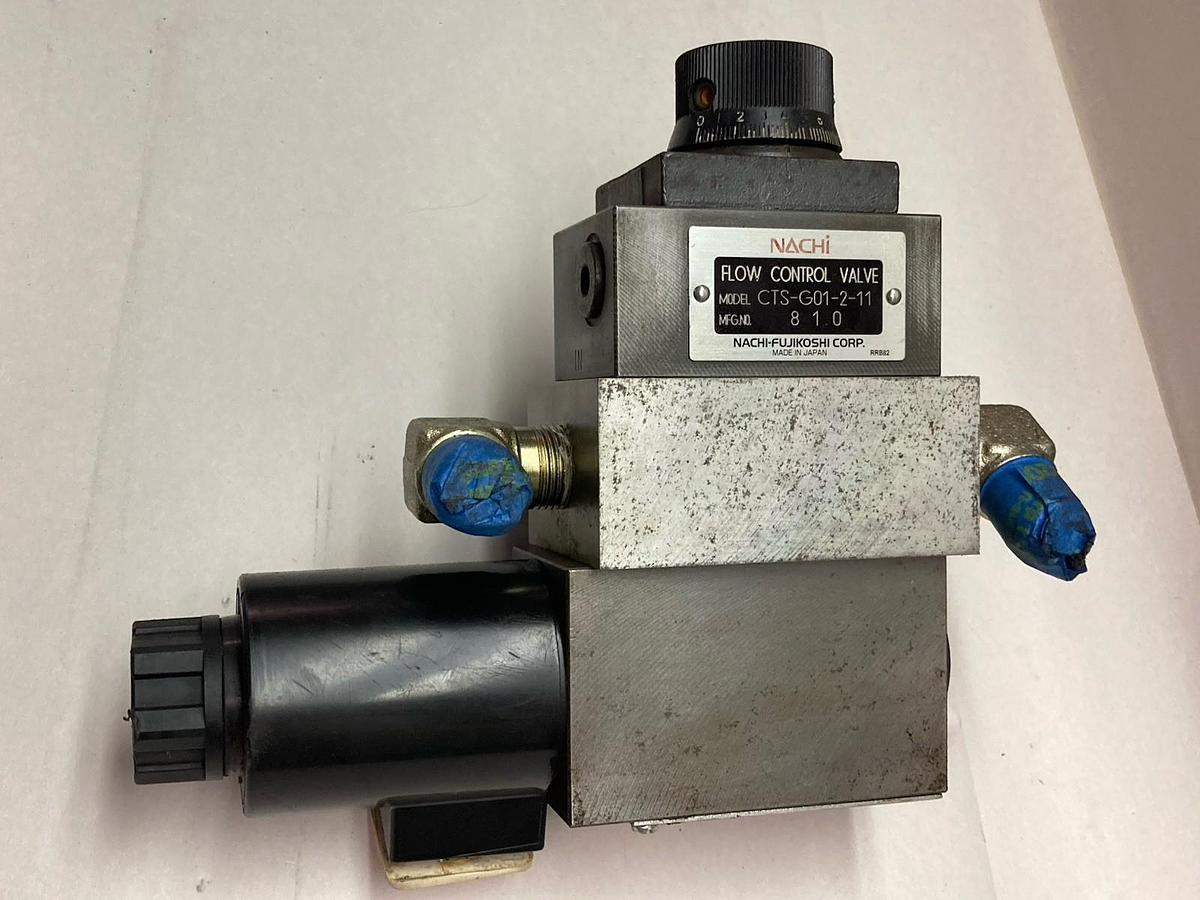 Used Nachi,SNH-G01-AR-GR-D2-11,Solenoid Valve