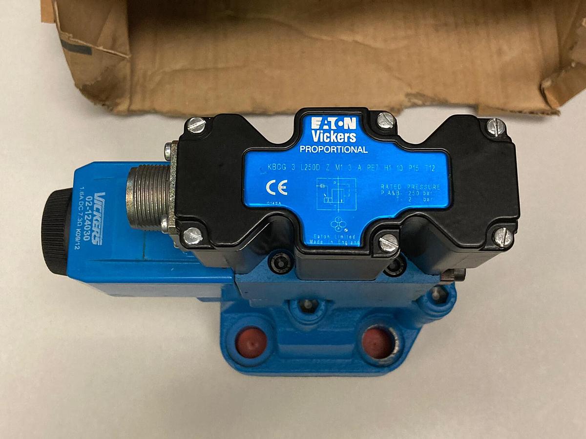 Eaton Vickers,KBCG-3-L250D-Z-M1-3-A-PE7-H1-10-P15-T12,Proportional Relief Valve