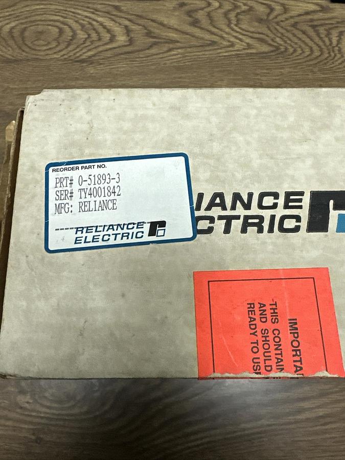 Used Reliance Electric,0-51893-3,Field Exciter Module