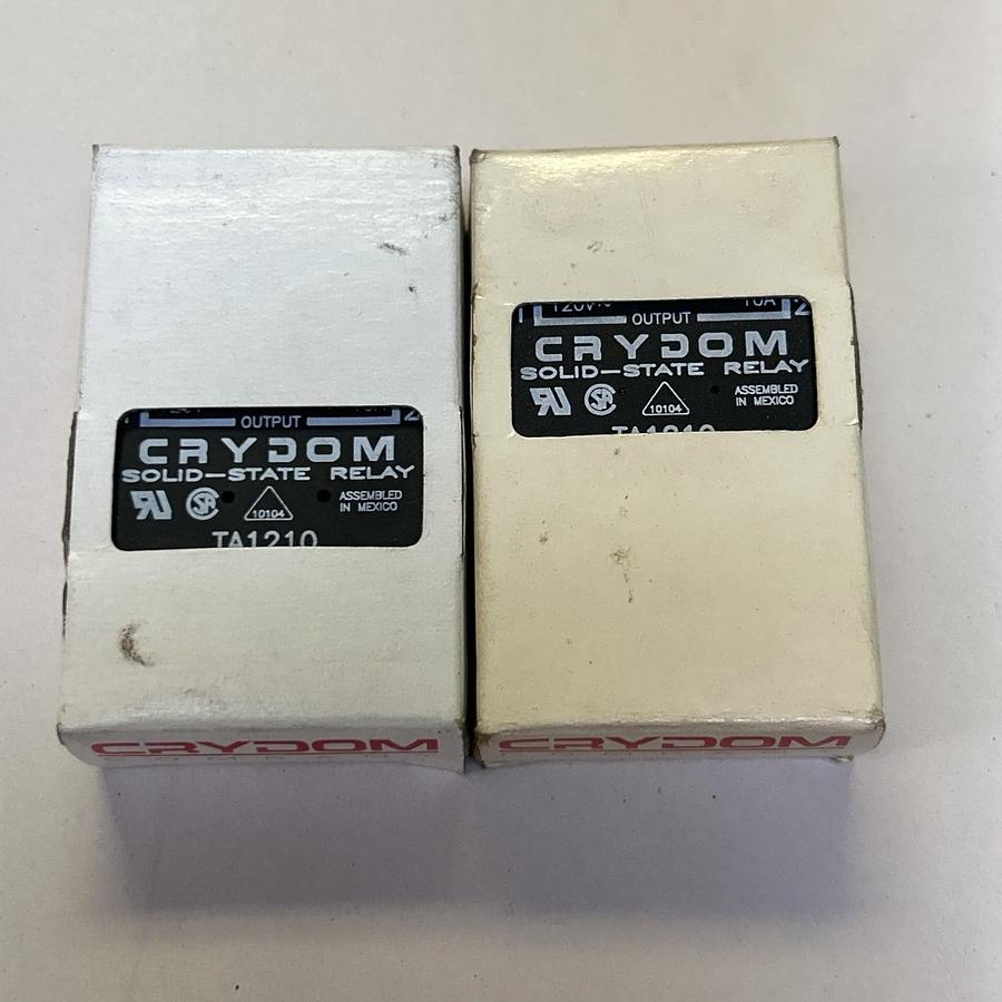 CRYDOM,TA1210,SOLID STATE RELAY LOT OF 2 NOS