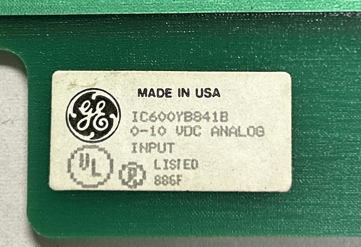 Used GE FANUC,IC600YB841B,ANALOG INPUT MODULE