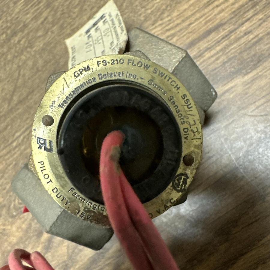 Transamerica De Laval,FS-210,Flow Switch