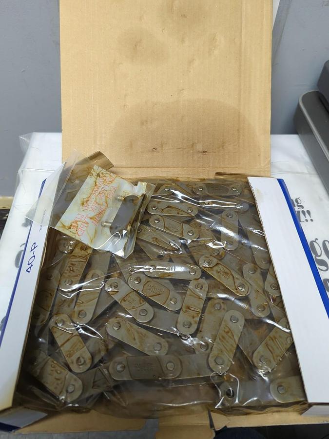 MORSE,119822 C2060HR,10FT CONVEYOR ROLLER CHAIN NOS