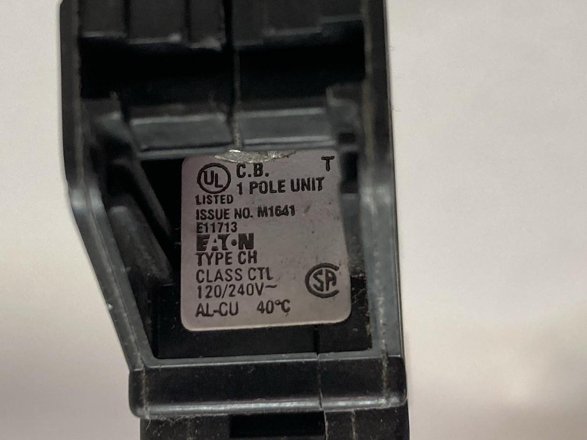 Eaton,M1641,1-Pole Circuit Breaker Type CH 120/240V